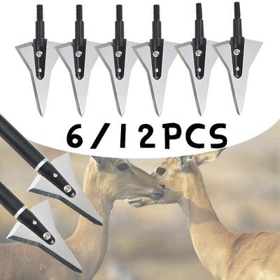 🎯Archery Hunting Shoot Arrowheads Broadhead Blade