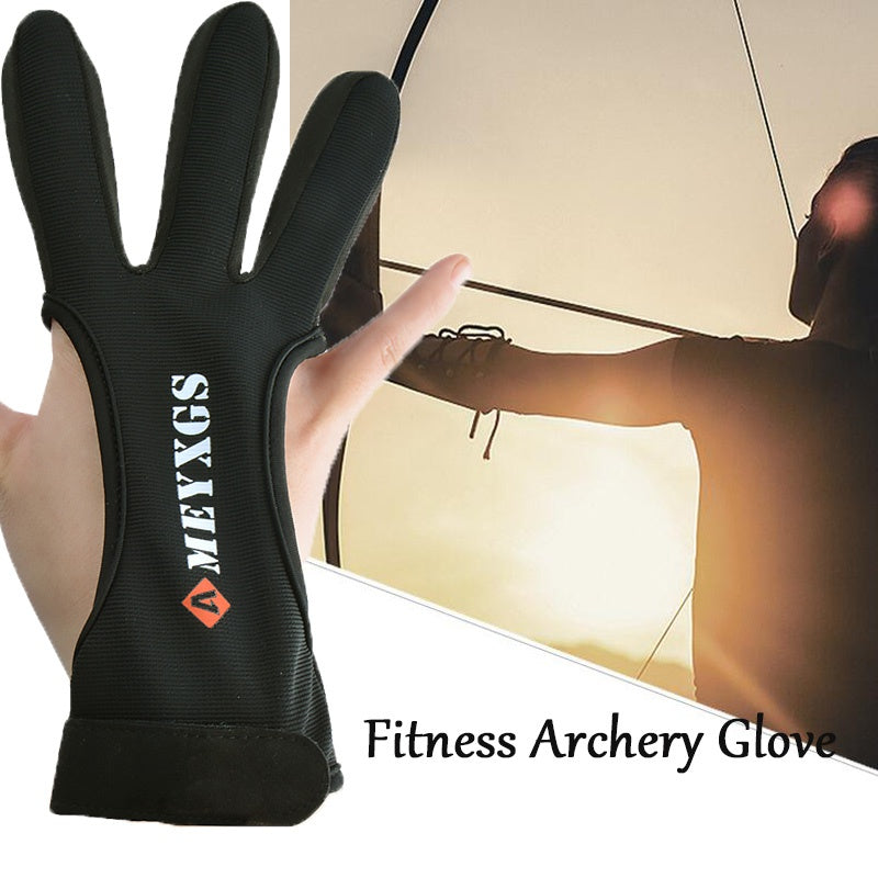 🎯AMEYXGS Archery Fingers Protector Recurve Bow Glove