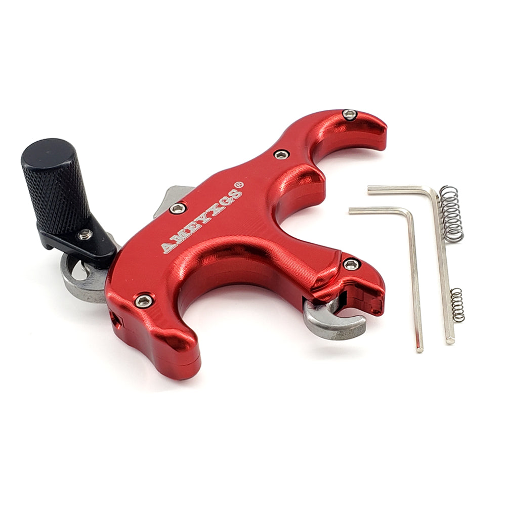 🎯Compound Bow Release Aids Grip Thumb Caliper Archery