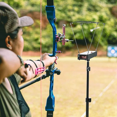 🎯AMEYXGS Archery Bow Velocity Speed Tester with Bracket