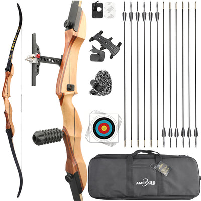 AMEYXGS Archery Youth Competition  66'' 68'' 70''  Recurve Bow 14-40lbs Training Target