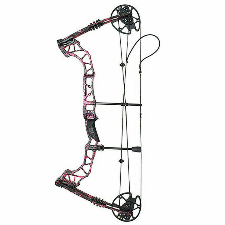 🎯Compound Bow Carbon Arrows Set Hunting 30-70lbs
