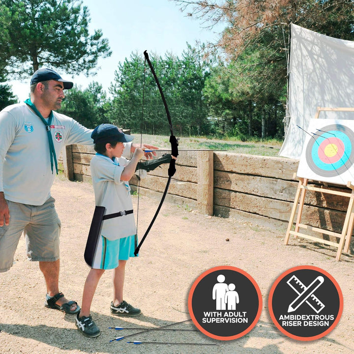 🎯F021 Archery Bow Arrow Set for Beginners Children Gift