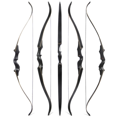 🎯58/60inch  Archery Recurve Bow 25-65Ibs