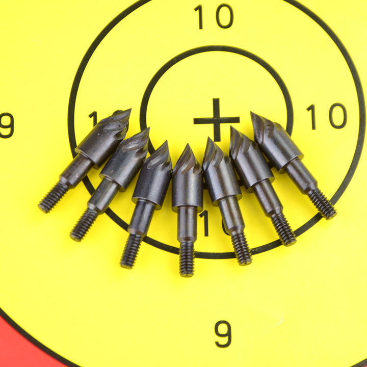🎯Archery Broadheads Arrowheads 100 Grain Screw-in Tip Points Hunting Crossbow