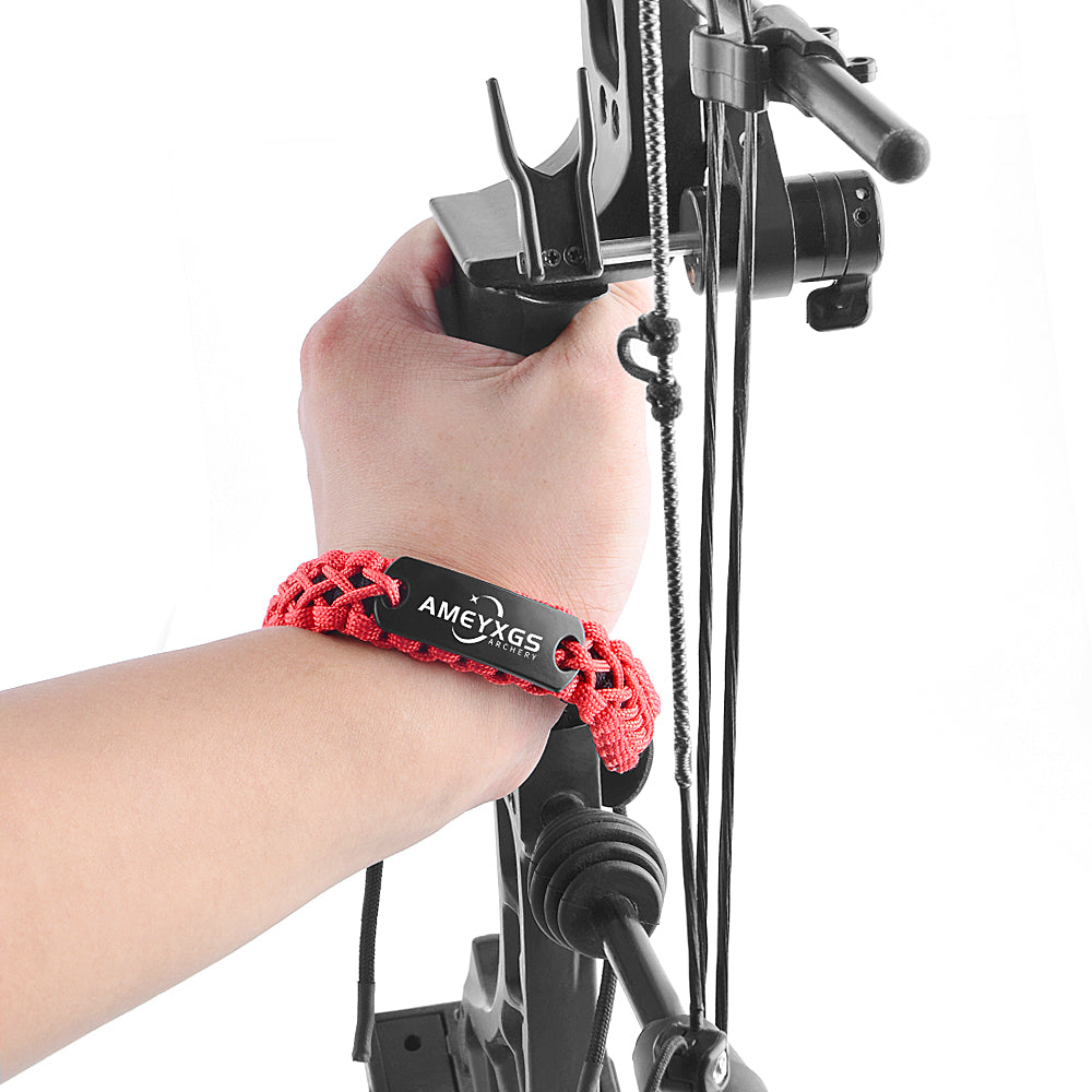 🎯Compound Bow Wrist Sling Strap Braided Rope
