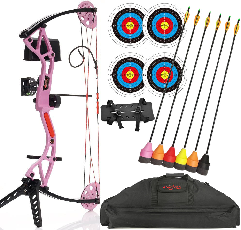 🎯Kids Compound Bow Set 10-20 lbs Tension is Suitable for Ages 5-15